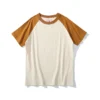 H2bf6baf9a6024fc7b75e39fc085263f24.webp Akkad Kuti 2024 Japanese Retro Style Male Crew Neck Raglan Sleeves TShirts Student Casual Good Collocation Tee 100% Cotton