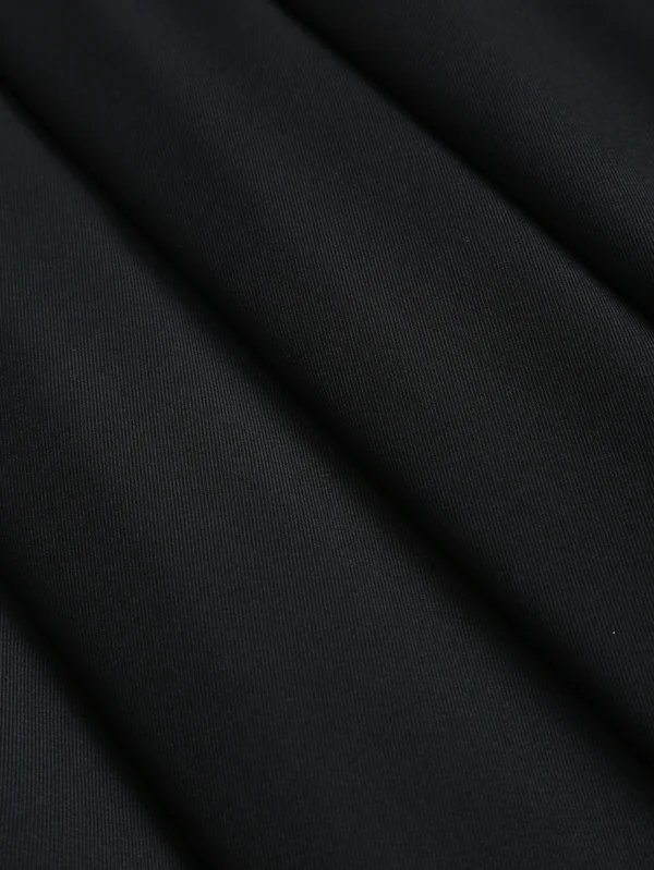 S1c7a6eac4125463ea6ade6813c2c3d91P.webp Black waist long pleated skirt, black high waist pleated skirt (with belt)
