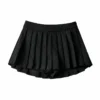S4a807c2c82ba4b659fe48ef9f6b21da3T.webp Zoki Sexy Women Pleated Skirts High Waist Summer Vintage Mini Skirts Korean Tennis Student White Designed Dance Skirt