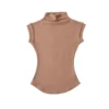 S5368ee8ae58f4b79a93c7b9213477ef35.webp Women Summer Sexy Turtleneck Sleeveless T-Shirts Tops Solid Slim Fit Pullovers Causal Tees Shirts Female Streetwear Basics Tees