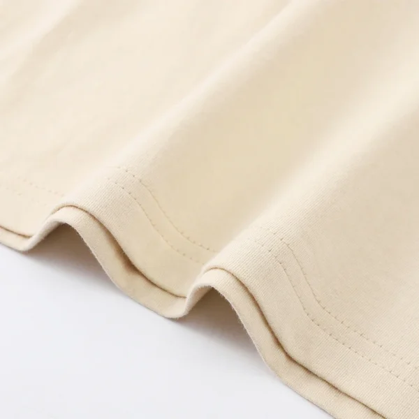 S58d5dcd4827b48fb9fc4960802b1ca77p.webp 2024 New 100% Cotton T-shirt Men Women Short sleeved Tee Summer Solid Color Oversized Clothing Camisetas Para Hombre
