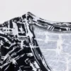 Plus Size All Over Print T-Shirt - Casual Short Sleeve Top for Spring & Summer