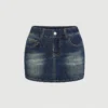 Saf16757605324430a3dc43f7b7b9897ae.webp 2026 Summer Women's High Waist Letter Print Denim Mini Skirt Y2K Distressed Bodycon Jean Skirt Casual Streetwear for Party Club
