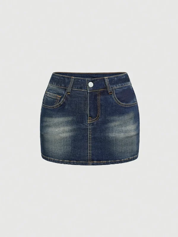 Saf16757605324430a3dc43f7b7b9897ae.webp 2026 Summer Women's High Waist Letter Print Denim Mini Skirt Y2K Distressed Bodycon Jean Skirt Casual Streetwear for Party Club