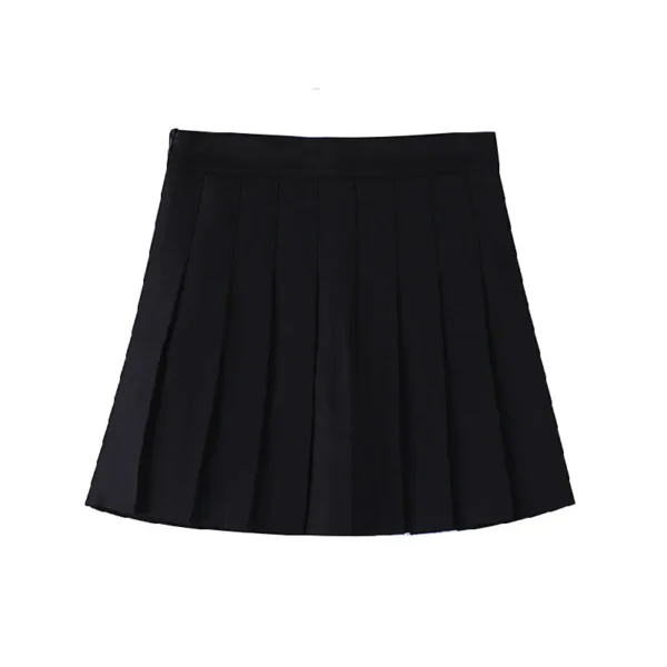 Sdd1411eeea1b4774a1b81249181dcd59h.webp 1pcs Spring Summer Womens Mini Skirts Girls Pleated Skirts Lady High Waist Cute Pink Skirt Student Short Skirt JK Uniform Skirts