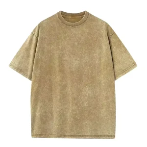 Sf1cb0980af57401fa2622673f78f6f19P.webp Washed Pure Cotton Short Sleeve T-Shirt Women American Retro Loose Trendy Top Oversize Half Sleeve Breathable Casual Crew Neck