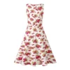 Sf87dc46b049b41b29d59d6cab4412282p.webp Summer Woman Printing Sleeveless Long Dress Vintage Dress Plus Size Casual A-Line Beach Print Dress