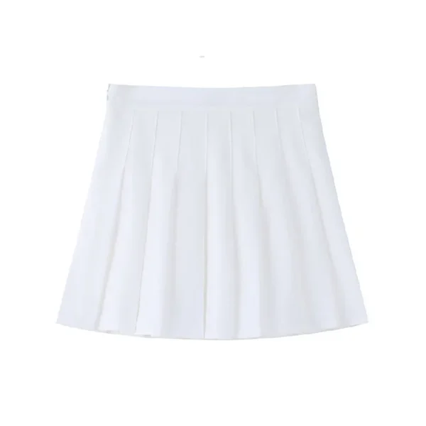 Sf9c1754dd8e74738977ff5c396db06ba0.webp 1pcs Spring Summer Womens Mini Skirts Girls Pleated Skirts Lady High Waist Cute Pink Skirt Student Short Skirt JK Uniform Skirts